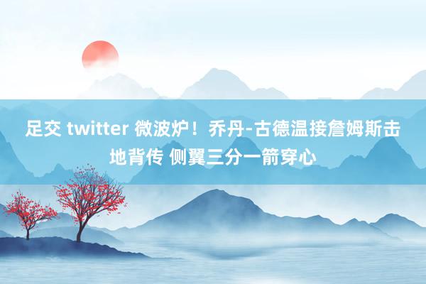 足交 twitter 微波炉！乔丹-古德温接詹姆斯击地背传 